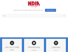 Tablet Screenshot of ndia-sd.org